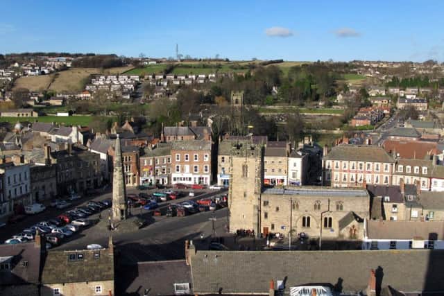Richmond, the administrative centre of Richmondshire which has been ranked as the 33rd greatest place to live in the UK.  Picture: Ian Day