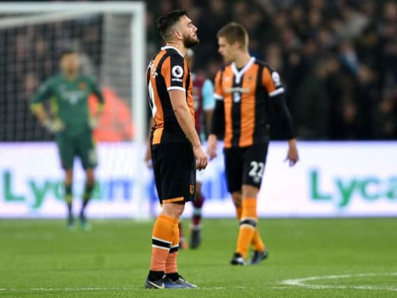 Robert Snodgrass looks on after Mark Noble's match-winning penalty (Photo: PA)