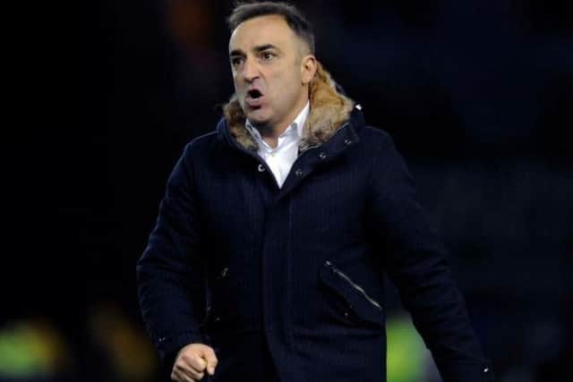 RELIEVED: Sheffield Wednesday manager Carlos Carvalhal