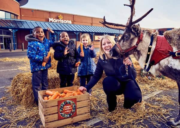 Monday 19th December 2016:  Morrisons supermarkets across the UK will be giving away 200,000 wonky carrots in an effort to support the Christmas tradition of leaving out refreshments for Father Christmas and his trusty reindeers on Christmas Eve.