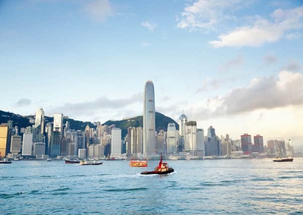 Hong Kong's waterfront.