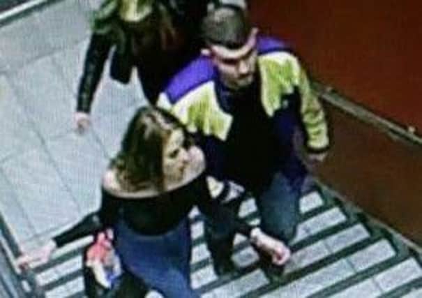 Kate Hunter, pictured with the unidentified man.