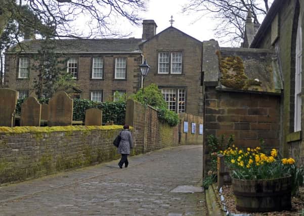 15 April 2016    .......    The Bronte Parsonage in Haworth.    Picture by Tony Johnson