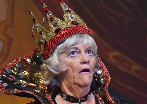 WICKED: Ann Widdecombe appearing in Snow White and the Seven Dwarfs at Bridlington Spa until January 2.