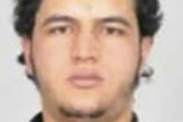 The photo which was sent to European police authorities shows Tunisian national Anis Amri