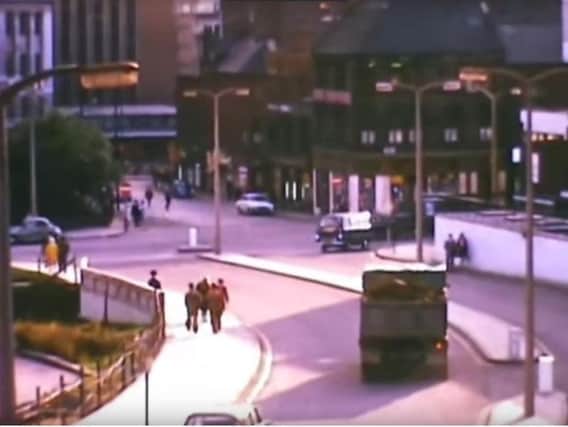 Leeds in the footage. Photo: YouTube