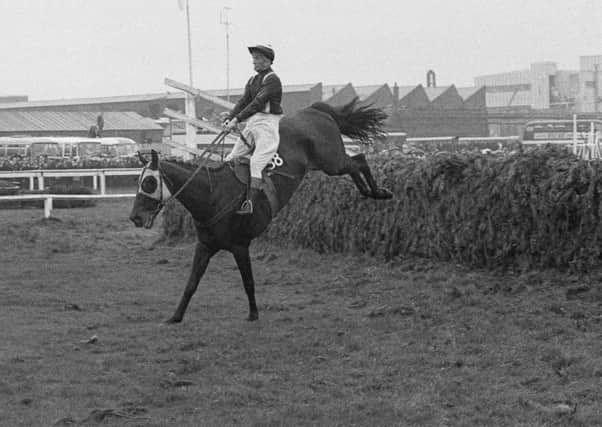 John Buckingham and Foinavon clear the last fence in the 1967 Grand National.