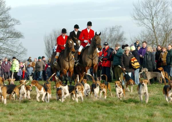 More than 300 hunts will be taking place across the country today.