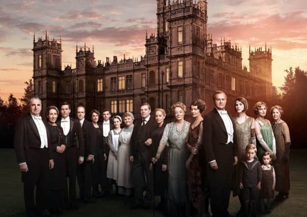 The cast of ITV's Downton Abbey