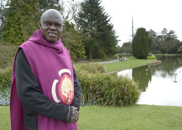 Dr John Sentamu during his pilgrimage of prayer, witness and blessing earlier this year.