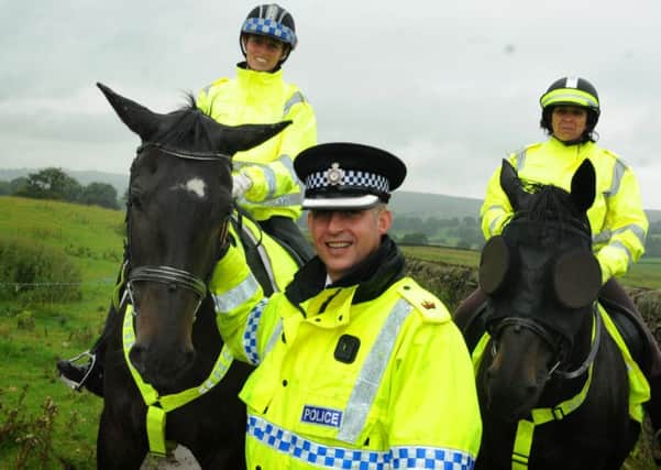 Like the mounted police, horse riders have responsibilities when it comes to road safety.