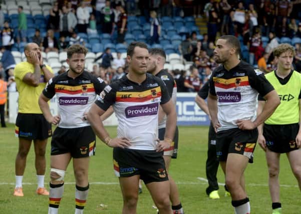 Bradford Bulls' players remain in the dark over their future until after Christmas. Picture: James Hardisty.