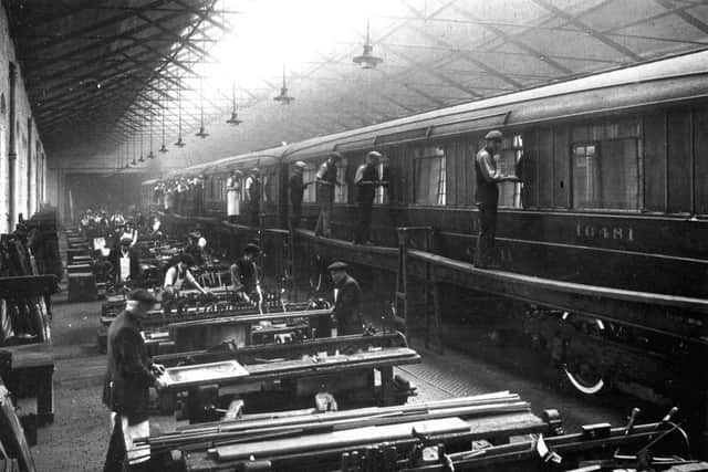Carriage Repair Shop LNER c  1930