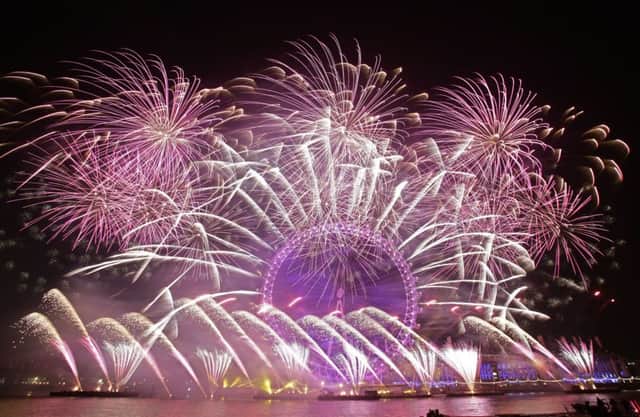 Many of us will be watching the London fireworks on TV in London (Photo: Yui Mok/PA Wire)