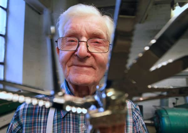 Stan Shaw is 90 this year but still works as a self-employed cutler, making highly sought-after knives in his workshop at Kelham Island (he has a four-year waiting list and his blades are worth hundreds of pounds).