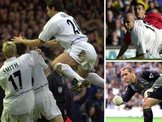 Alan Smith, Paul Okon, Paul Robinson and Teddy Lucic all featured for Leeds