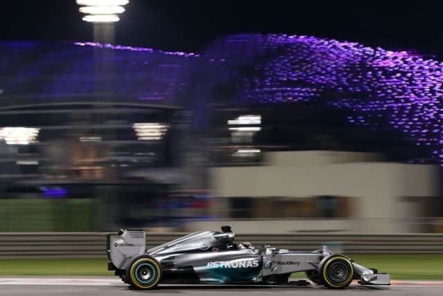 Abu Dhabi in November for the Formula 1 denoument