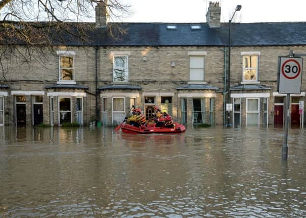 York was among the areas hit by flooding last winter