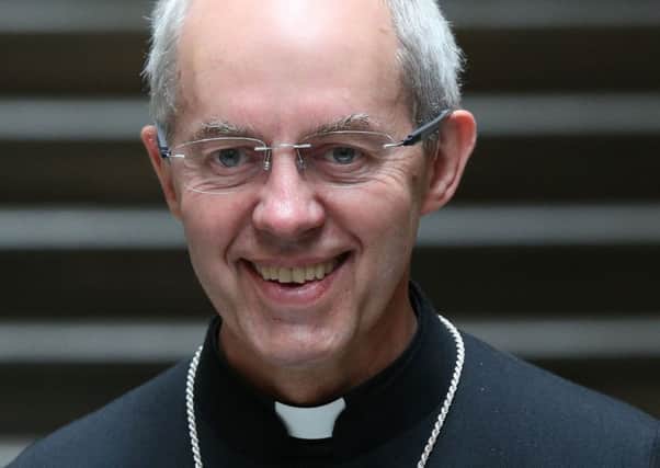 Archbishop of Canterbury the Most Reverend Justin Welby.