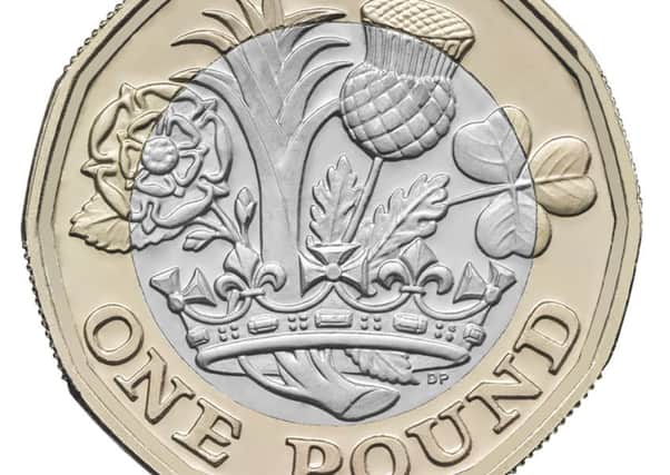 The new 12-sided Â£1 coin