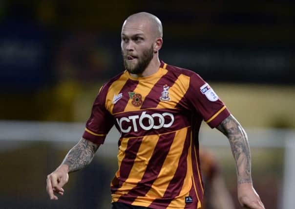 Bradford City's Nicky Law (Picture: Bruce Rollinson).