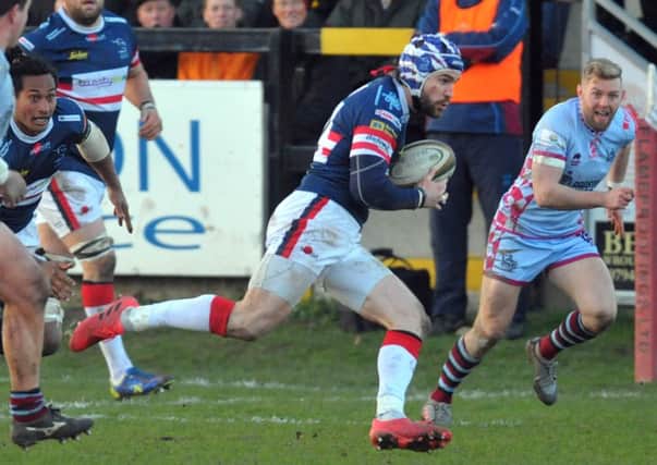 LEADING MAN: 
Dougie Flockhart became Doncaster Knights' leading points scorer in league and cup competitions during Saturday's win against Richmond.