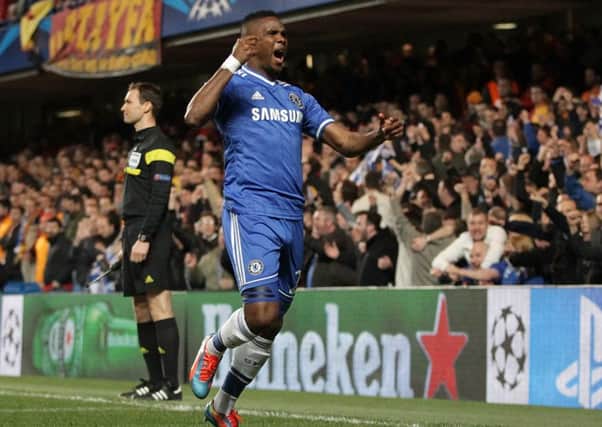 Samuel Eto'o, pictured celebrating for Chelsea is a target for Hull City, reportedly. (Picture: Nick Potts
/PA Wire)