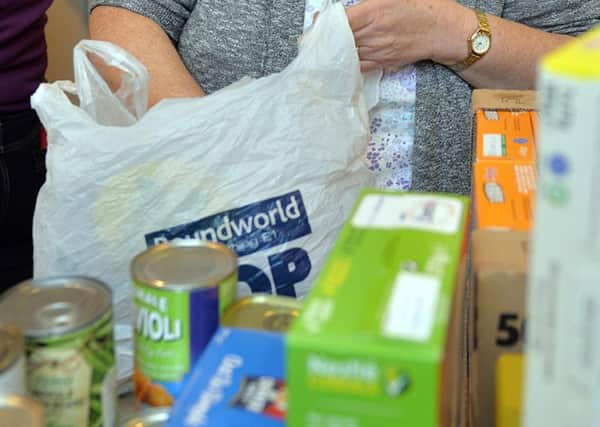 What does the emergence of food banks say about contemporary society?