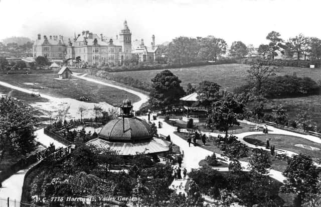Harrogate Valley Gardens in their heyday