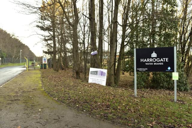 Harrogate Water's plant on Harlow Moor Road.  Picture: Bruce Rollinson