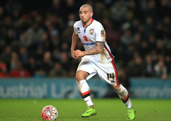 Samir Carruthers has big ambitions after joining Sheffield United from MK Dons.