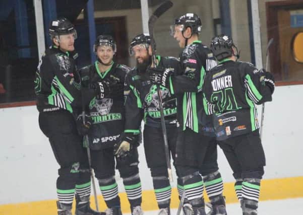 GOOD TIMES: Hull Pirates have enjoyed a successful fdirst half of the season - but want to cap it off with a trophy. Picture courtesy of Lois Tomlinson.