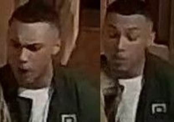 Police are trying to trace this man in connection with the incident