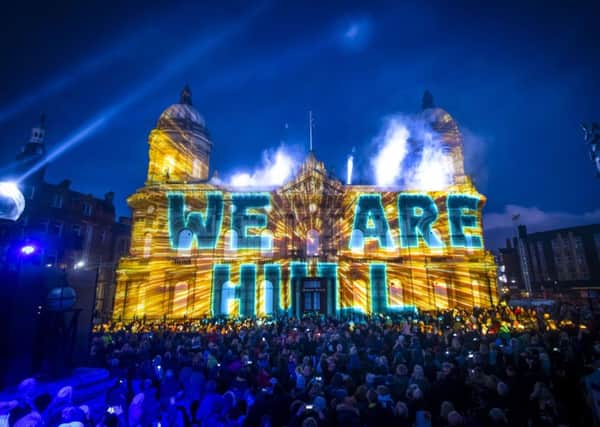 The launch of Hull's year as City of Culture.