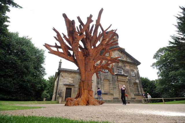 Iron Tree by Ai Weiwei. Picture by Simon Hulme