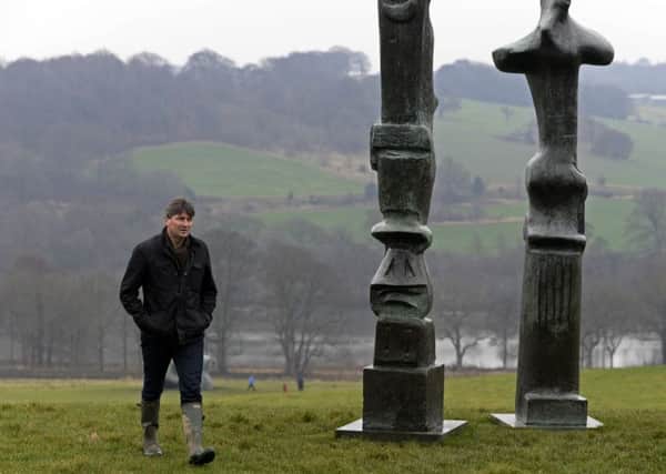 Yorkshire Sculpture Park's poet in residence for 2017, Simon Armitage.  Picture by Bruce Rollinson