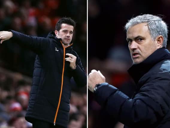 Marco Silva came up against fellow Portuguese manager Jose Mourinho at Old Trafford (Photos: PA)