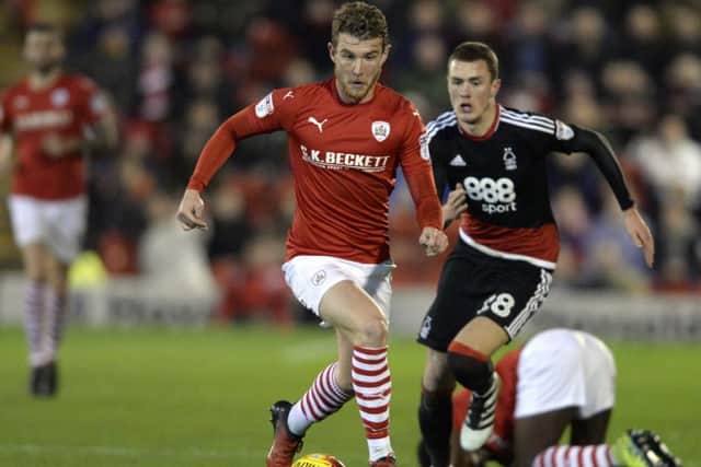 Barnsley's Sam Winnall is continuing to attract interest from rival Championship clubs.  Picture: Bruce Rollinson