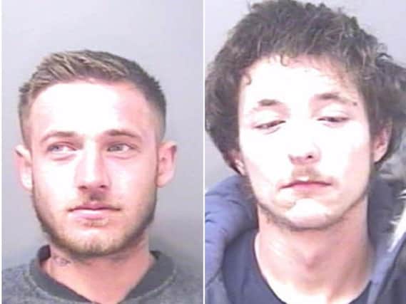 Rhys Todd and Lewis Towle are wanted by police in connection with burglaries in East Yorkshire and Hull.