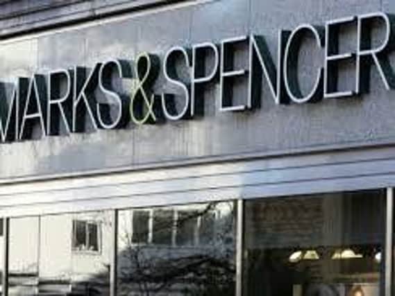 M&S said like-for-like sales in its clothing and home division rose 2.3 per cent in the 13 weeks to December 31