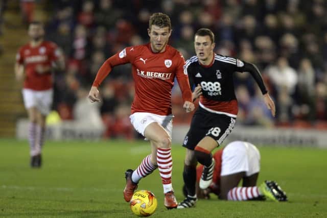 Sam Winnall is close to making the switch from Barnsley to Sheffield Wednesday. Picture: Bruce Rollinson