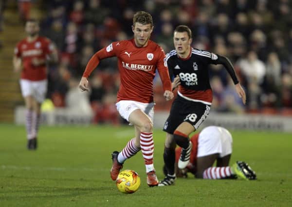 Sam Winnall is close to making the switch from Barnsley to Sheffield Wednesday.  Picture: Bruce Rollinson