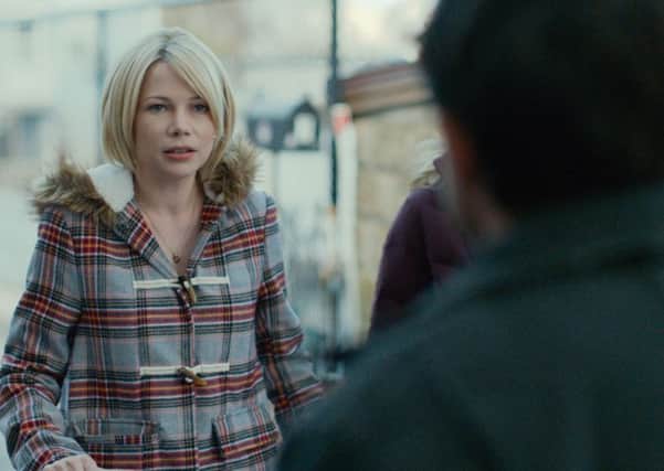TRAGIC: Manchester By The Sea. Pictured with Michelle Williams as Randi.