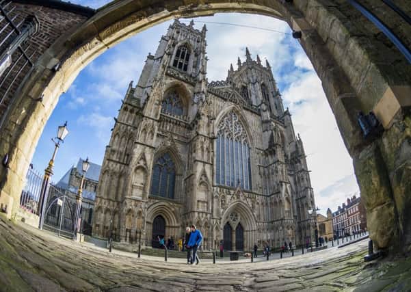 York Minster -  a symbol of Yorkshire. Should the Archbishop of York now mediate between politicians and businesses over devolution?