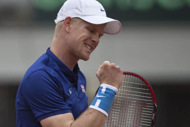 Britain's Kyle Edmund looks to replicate or better the fourth round he reached at the US Open. (AP Photo/Marko Drobnjakovic)