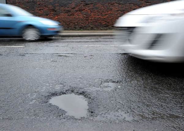The RAC reported a 24 per cent rise in pothole related breakdowns between October and December.  Picture: PA