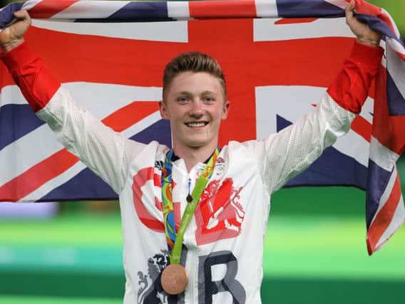 Nile Wilson won a historic bronze medal at the Rio Olympics in 2016