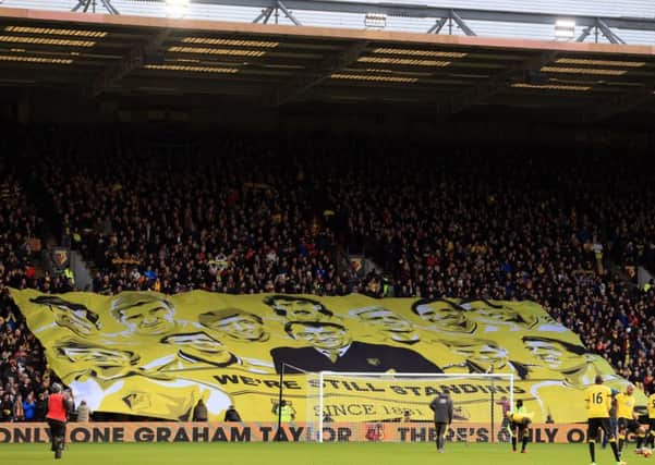 A tribute to former Watford manager Graham Taylor.