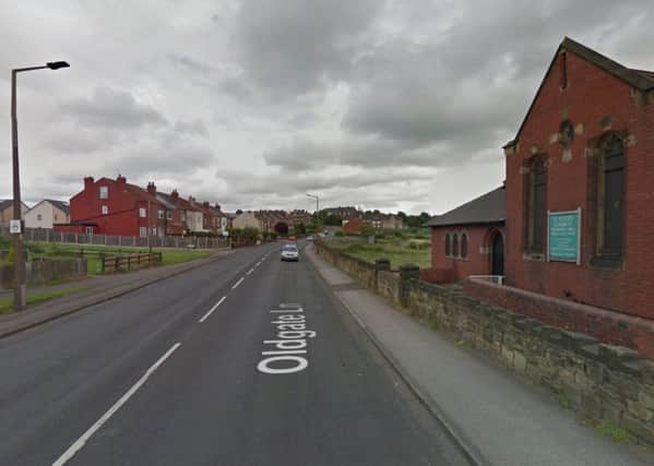 Oldgate Lane in the Thrybergh area of Rotherham, where the boy was injured.  Picture: Google.