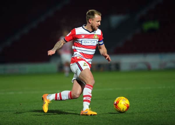 DOUBLE: Doncaster Rovers' two-goal hero, James Coppinger.
 Picture: Jonathan Gawthorpe